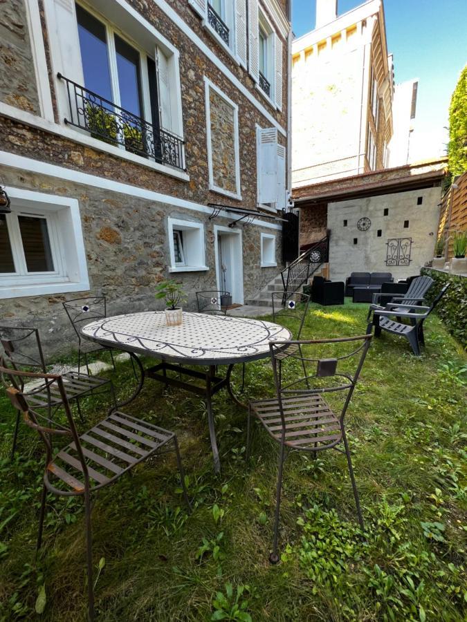 Superbe Appart Avec Jardin Prive Proche Paris Apartment โนฌ็อง-โซร์-มาร์น ภายนอก รูปภาพ